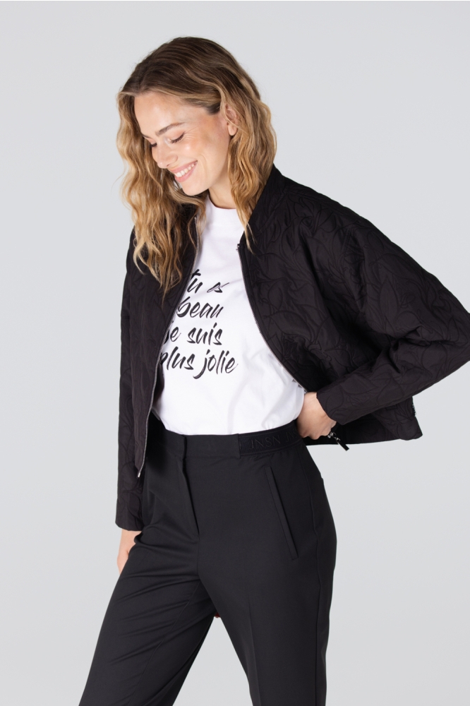JARA W25 JASJE FW 256 BOMBER 000999 BLACK